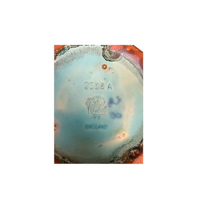 Pink Drip Glazed 2090A Vase from Pilkington's Royal Lancastrian, Early 20th Century For Sale - Image 8 of 9