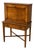 19th Century Burl Wood Fall-Front Writing Desk For Sale