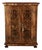 Small Antique Baroque Cabinet in Walnut, 1750 For Sale