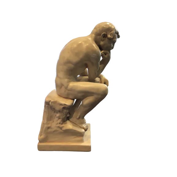 1950s Alexander Backer The Thinker For Sale In Los Angeles - Image 6 of 8