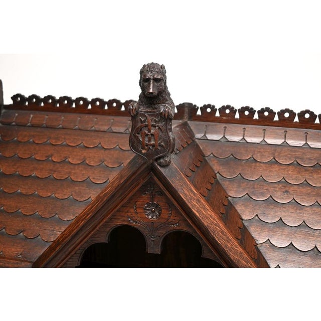 Antique Aesthetic Movement Cabinet by John Moyr Smith, 1880 For Sale - Image 12 of 18