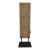 Revelation Tribal Mango Wood Small Forebearers Etching Sculpture For Sale