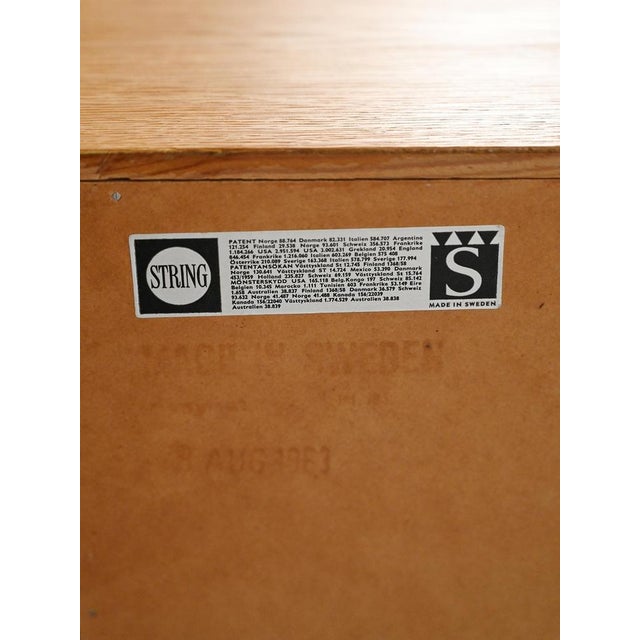 Swedish Oak Chest of Drawers from String Design AB, 1960s For Sale - Image 6 of 11