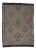 1960s Turkish Denizli Kilim Rug For Sale
