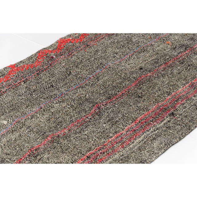 Turkish 1960s Anatolian Handwoven Kilim Runner For Sale - Image 3 of 10