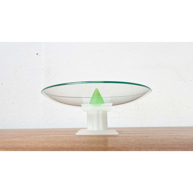 Postmodern Glass Bowl from Montana, 1980s For Sale - Image 4 of 18