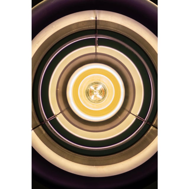 Danish Ceiling Lamp by Preben Fabricius & Jørgen Kastholm for Nordisk Solar, 1960s For Sale - Image 4 of 8