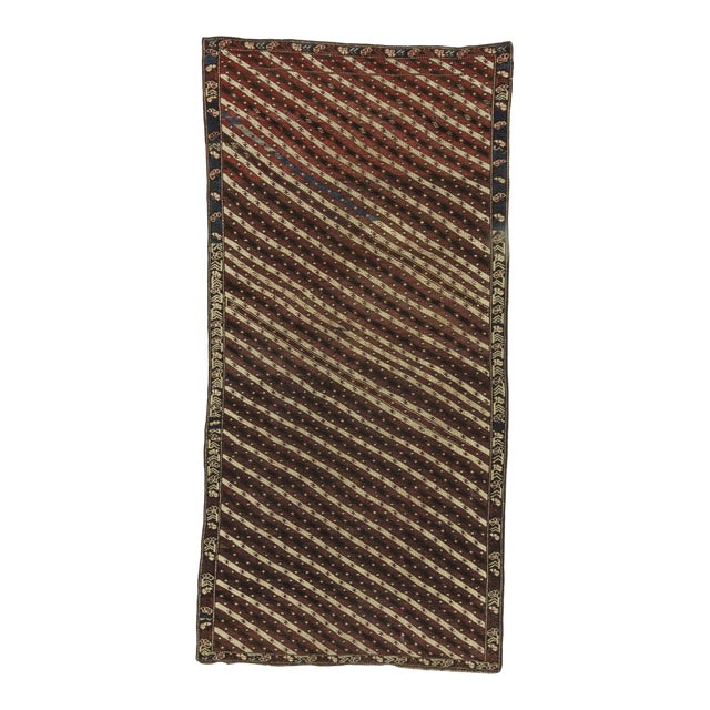 Mid 20th Century Caucasian Wool Rug For Sale