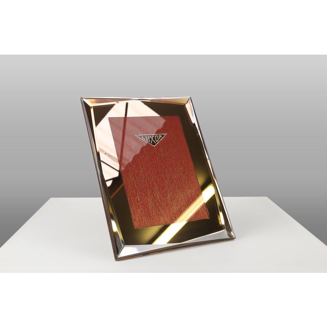 Art Deco Luxor Standing Frame in Wood, Belgium, 1930s For Sale - Image 6 of 13