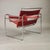 Gavina Wassilly Chair in Red Leather by Marcel Breuer for Gavina, 1960s For Sale - Image 4 of 11
