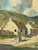 Vintage European Village Landscape Painting on Canvas. For Sale - Image 9 of 10