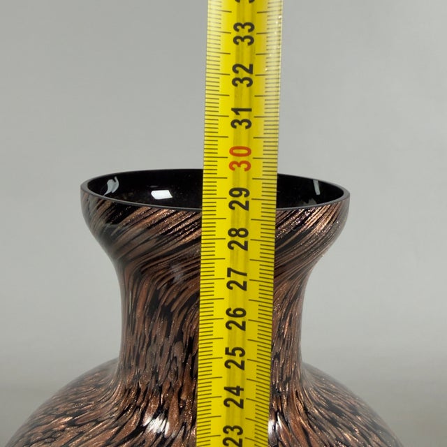 Vintage Murano Glass Vase, 1970 For Sale - Image 10 of 11