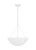 2020s Alexa Hampton by Visual Comfort Studio Kelan Small Pendant, Textured White For Sale - Image 5 of 5
