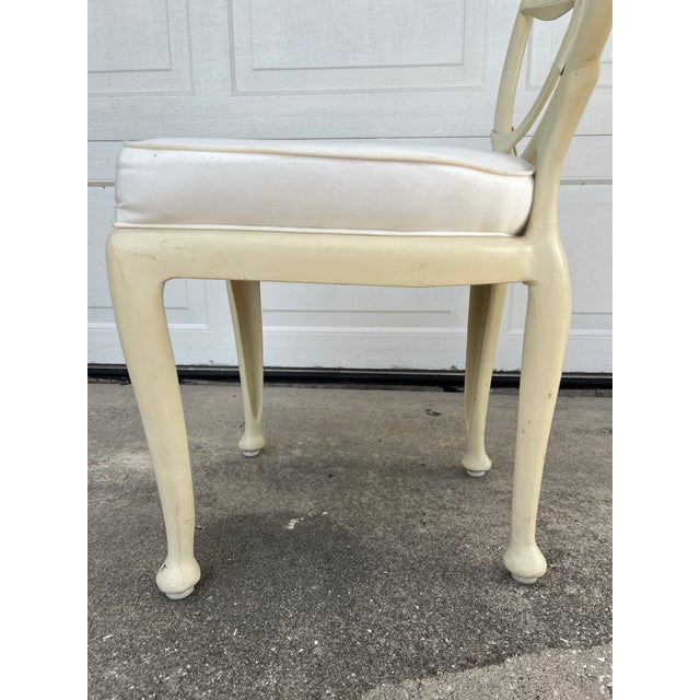 1960s Vintage Hollywood Regency Era Palm Leaf Motif Chair in Style of Tropitone Veneman Collection by Brown Jordan For Sale - Image 10 of 13