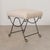White Panoplie Iron Loop Stool, Poodle For Sale - Image 8 of 10