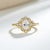 Not Yet Made - Made To Order Kai Shield of Love 2.2ctw Oval Lab Grown Diamond Ring in 14k Gold (All Sizes Available) For Sale - Image 5 of 9
