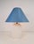 White Ceramic Palm Tree Table Lamp in the style of Serge Roche, 1970s For Sale - Image 14 of 14
