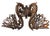 Antique Early 1900's Carved Wood Wall Sconces, a Pair For Sale In Reno/Lake Tahoe - Image 6 of 11