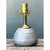 Vintage Studio Pottery and Brass Lamp For Sale - Image 9 of 12