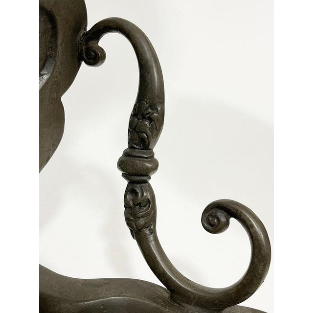 Pewter Fountain with Scene of Saint George and the Dragon For Sale - Image 5 of 18