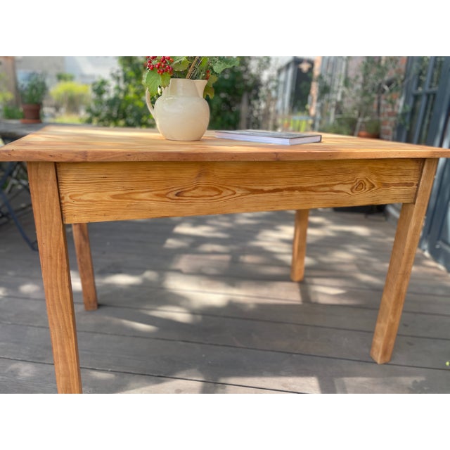 Antique Table in Fir, 1890s For Sale - Image 6 of 18