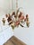 Mid-Century Modern Vintage Passeri Florentine Floral Chandelier in Hand-Painted Wrought Iron, Italy, 1960s For Sale - Image 3 of 15
