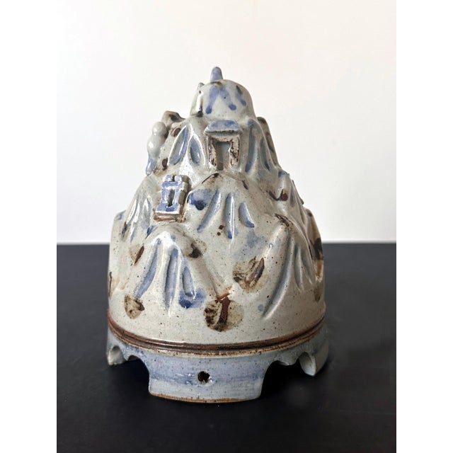 Korean Ceramic Scholar Brush Rest Joseon Dynasty For Sale - Image 15 of 18