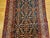 Vintage Persian Malayer Runner Rug, Hand-Knotted Wool, Geometric Pattern, 3x20, Navy & Red For Sale - Image 10 of 14