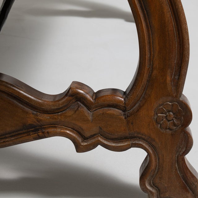 19th Century France Baroque Brown Wood Dining Table For Sale - Image 11 of 11