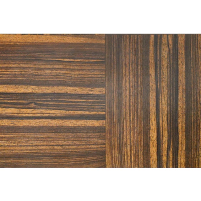 Vintage Rosewood and Bronze Side Table, 1960 For Sale - Image 9 of 18