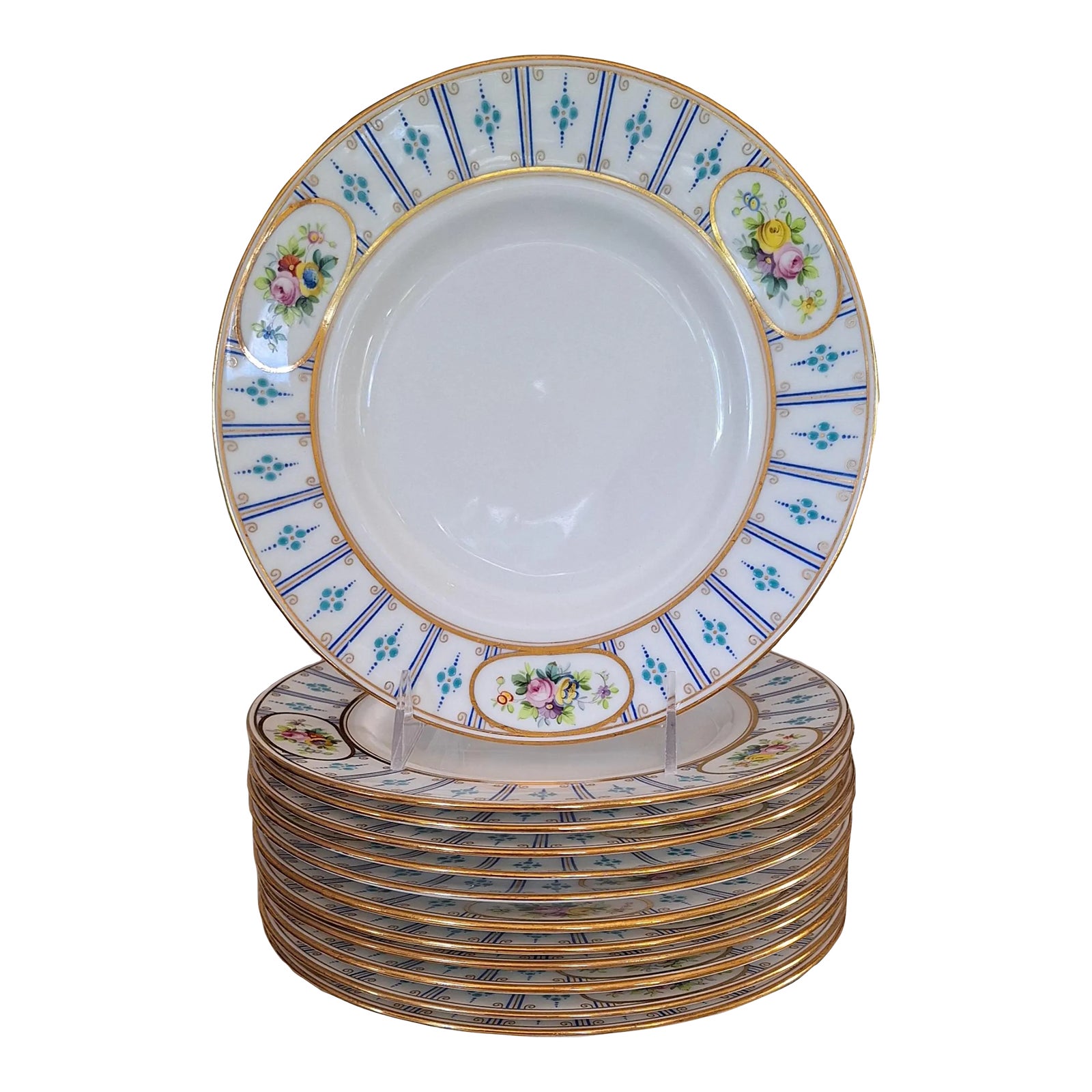 Late 19th Century Minton's Nathan Dohrmann Co San Francisco