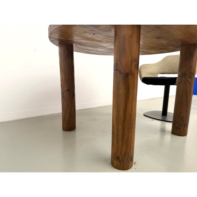 Vintage Table in Oak, 1950s For Sale - Image 13 of 18
