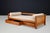 Wood Elm Daybed in Ecru Bouclé Upholstery from Pierre Chapo, France, 1970s For Sale - Image 7 of 18