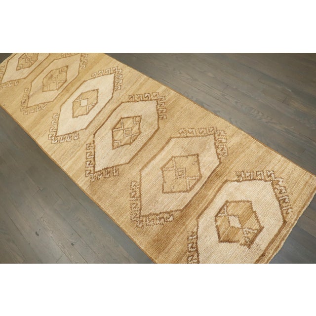 Vintage Zabihi Collection Geometric Tribal Turkish Runner - 2'7" x 7'10" For Sale In New York - Image 6 of 8