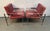 Mid 20th Century Attributed to Milo Baughman for Thayer Coggin Flat Bar Chrome Lounge Chairs For Sale In New York - Image 6 of 10