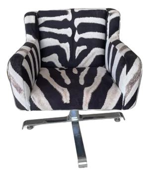 Middle Ct Arm Chair With New Cover Zebra