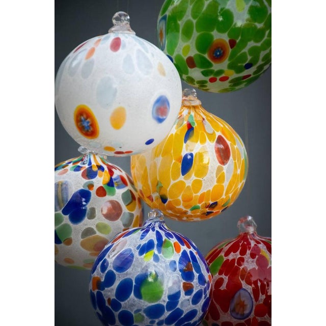 Murano Glass Christmas Ornaments from Ribes the Art of Glass, 2004, Set of 6 For Sale - Image 3 of 15