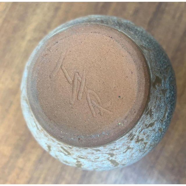 Mid-Century German Minimalist Studio Pottery Vase by Siegfried Gramann for Töpferhof Römhild, 1960s For Sale - Image 5 of 14