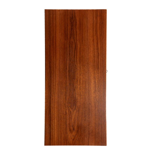 Brown Scandinavian Teak Storage Unit, 1960s For Sale - Image 8 of 9