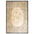 Doris Leslie Blau Antique Tabriz Floral Allover Cream Beige Carpet - c. 1880 For Sale