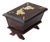 Edelweiss Decor Wood Jewelry Box, 1970s For Sale