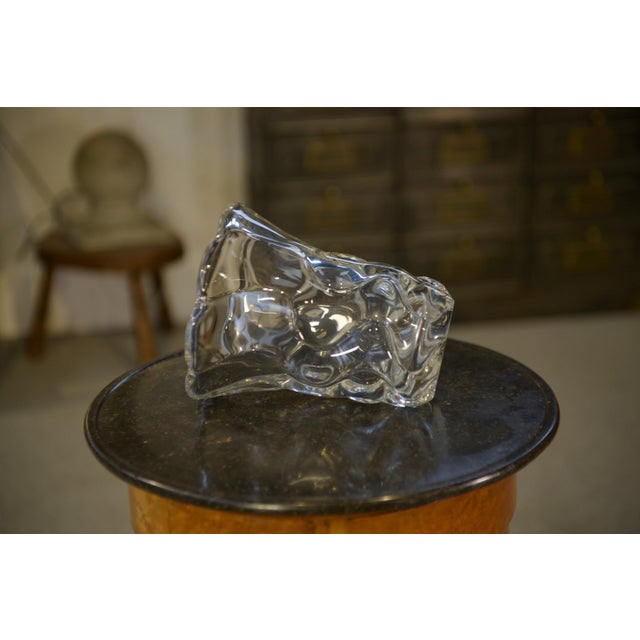 1970s Crystal Vase from Daum Nancy, France, 1970s For Sale - Image 5 of 7