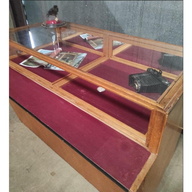Vintage Jewelry Display Cabinet For Sale - Image 4 of 11