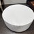 Williams Sonoma Tropea Fluted Round Coffee Table For Sale - Image 12 of 12