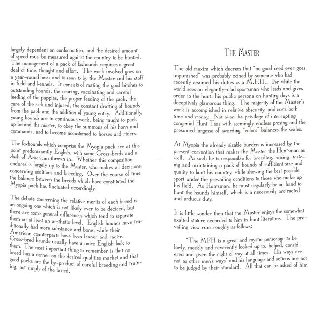 Myopia Hunt Club 1882-1996 Privately Published for Members Only Rules & Masters For Sale - Image 12 of 15