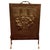 1930s Vintage Brass Fire Screen, 1930 For Sale - Image 5 of 5