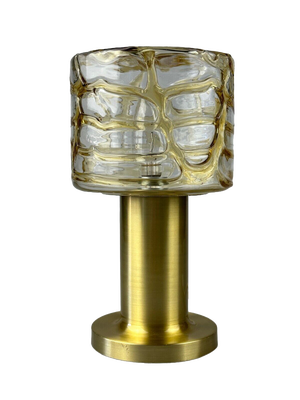 Table Lamp in Brass from Doria Leuchten, Germany, 1970s