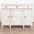 Gustavian (Swedish) 19th Century Swedish Gustavian Gray Painted Buffet Sideboard For Sale - Image 3 of 16