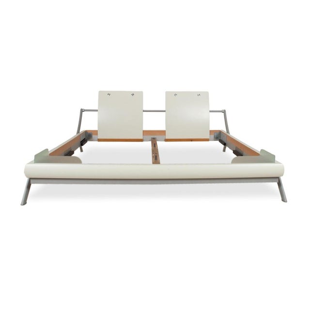 White Wooden Bed from Hülsta For Sale - Image 16 of 17