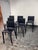 Italian Frag for Design Within Reach Bottega Leather Counter Stools, Set of Six For Sale - Image 3 of 12